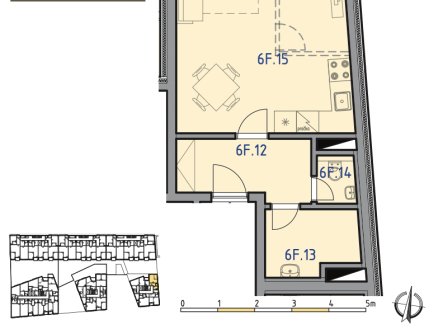 Prodej bytu, 1+kk, 37 m²