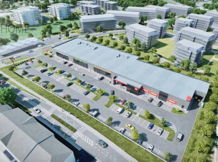 Pronájem obchodní prostory, 400 m²