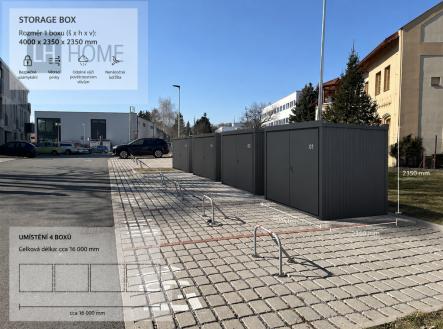 Pronájem skladu, 15 m²