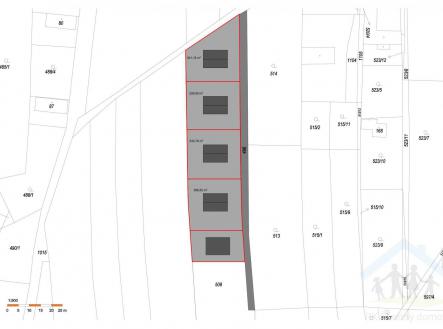 Prodej - pozemek pro bydlení, 550 m²