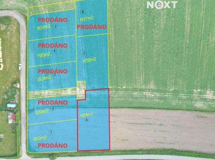 Prodej - pozemek pro bydlení, 1 181 m²