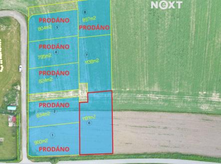 Prodej - pozemek pro bydlení, 1 181 m²