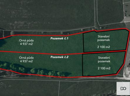 Prodej - pozemek pro bydlení, 7 037 m²