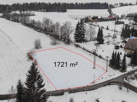 Prodej - pozemek pro bydlení, 1 721 m²