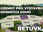 Prodej pozemku pro bydlení, 800 m²