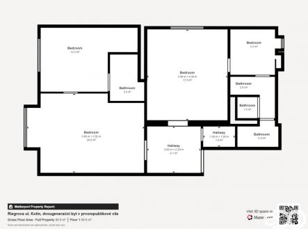 Prodej bytu, 3+kk, 81 m²