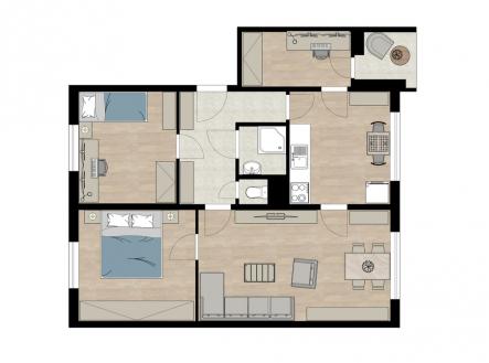 Prodej bytu, 3+1, 78 m²