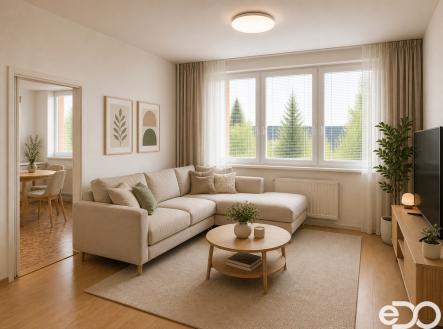 Prodej bytu, 2+1, 43 m²