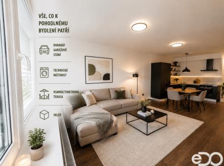 Pronájem bytu, 3+kk, 107 m²