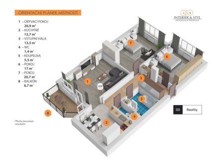 Prodej bytu, 3+kk, 100 m², Mladá Boleslav – náhled fotky 4