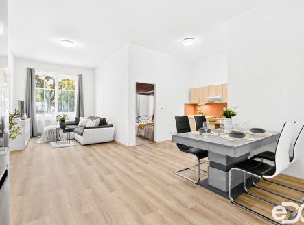 Prodej bytu 2+kk, 56m2, Milovice