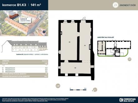 Prodej - kanceláře, 141 m²