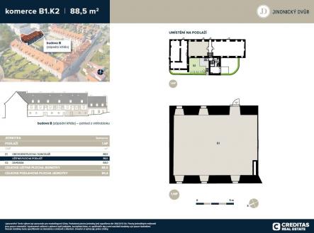 Prodej - kanceláře, 88 m²