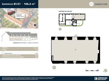 Prodej - kanceláře, 146 m²