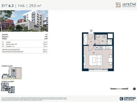 Prodej bytu, 1+kk, 29 m²