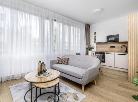 Pronájem bytu, 1+kk, 33 m²