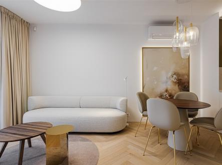 Pronájem bytu, 2+kk, 68 m²