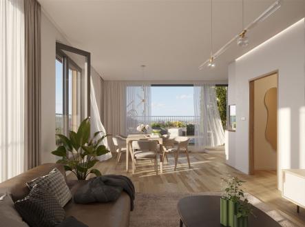 Prodej bytu, 3+kk, 82 m²