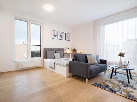 Pronájem bytu, 1+kk, 34 m²