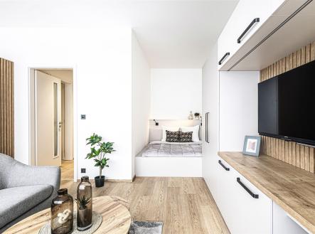 Pronájem bytu, 1+kk, 31 m²