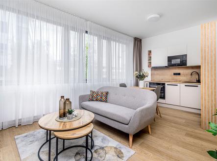 Pronájem bytu, 1+kk, 35 m²
