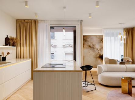 Pronájem bytu, 2+kk, 76 m²