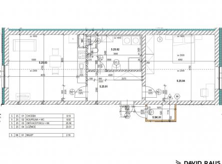 Prodej bytu, 2+kk, 66 m²