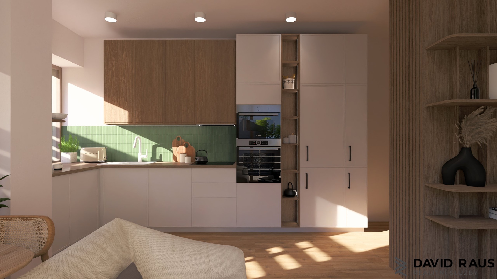 Rezidence Santi_kuchyňský kout