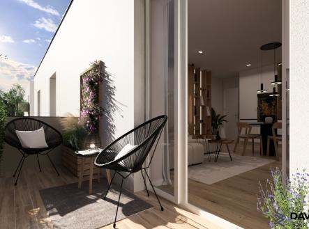 Prodej bytu, 2+kk, 53 m²