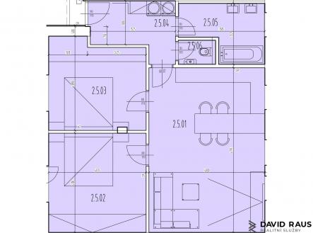 Prodej bytu, 3+kk, 87 m²