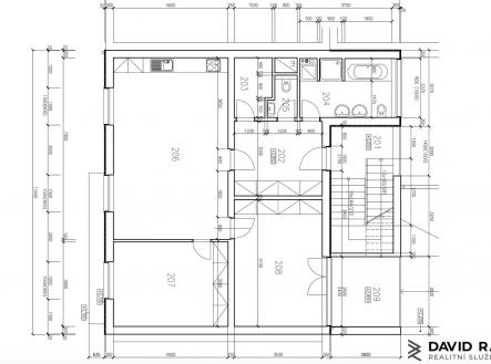 Pronájem bytu, 3+kk, 101 m²