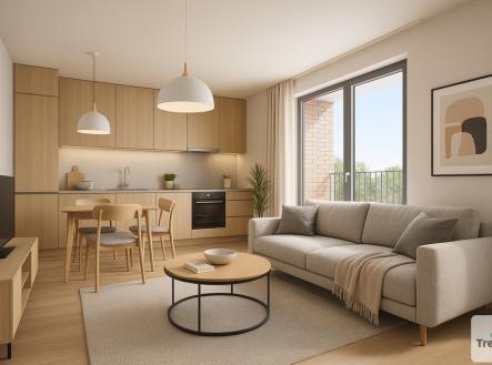 Prodej bytu, 1+kk, 41 m²