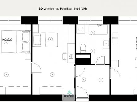 Prodej bytu, 1+1, 67 m²