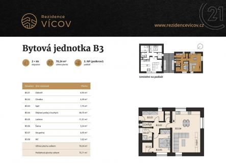 Prodej bytu, 2+kk, 75 m²