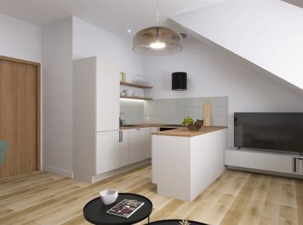 Prodej bytu, 2+kk, 55 m²