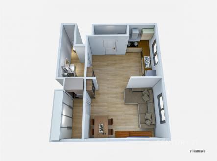 Prodej bytu, 1+1, 42 m²