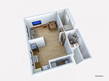 Prodej bytu, 1+1, 42 m²