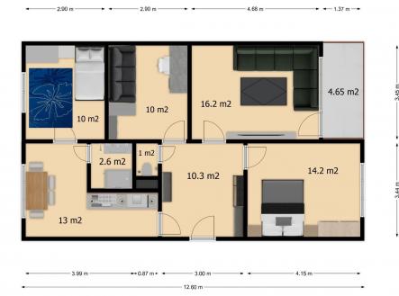 Prodej bytu, 4+1, 78 m²