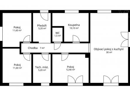 Prodej - dům/vila, 95 m²