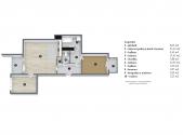 Pronájem bytu, 3+kk, 86 m²