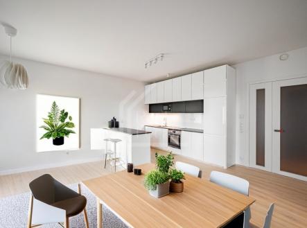 Pronájem bytu, 2+kk, 71 m²