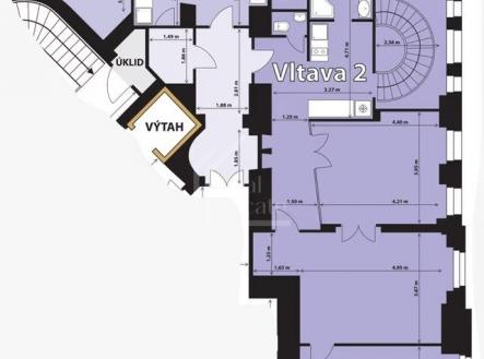 Pronájem kanceláře, 221 m²