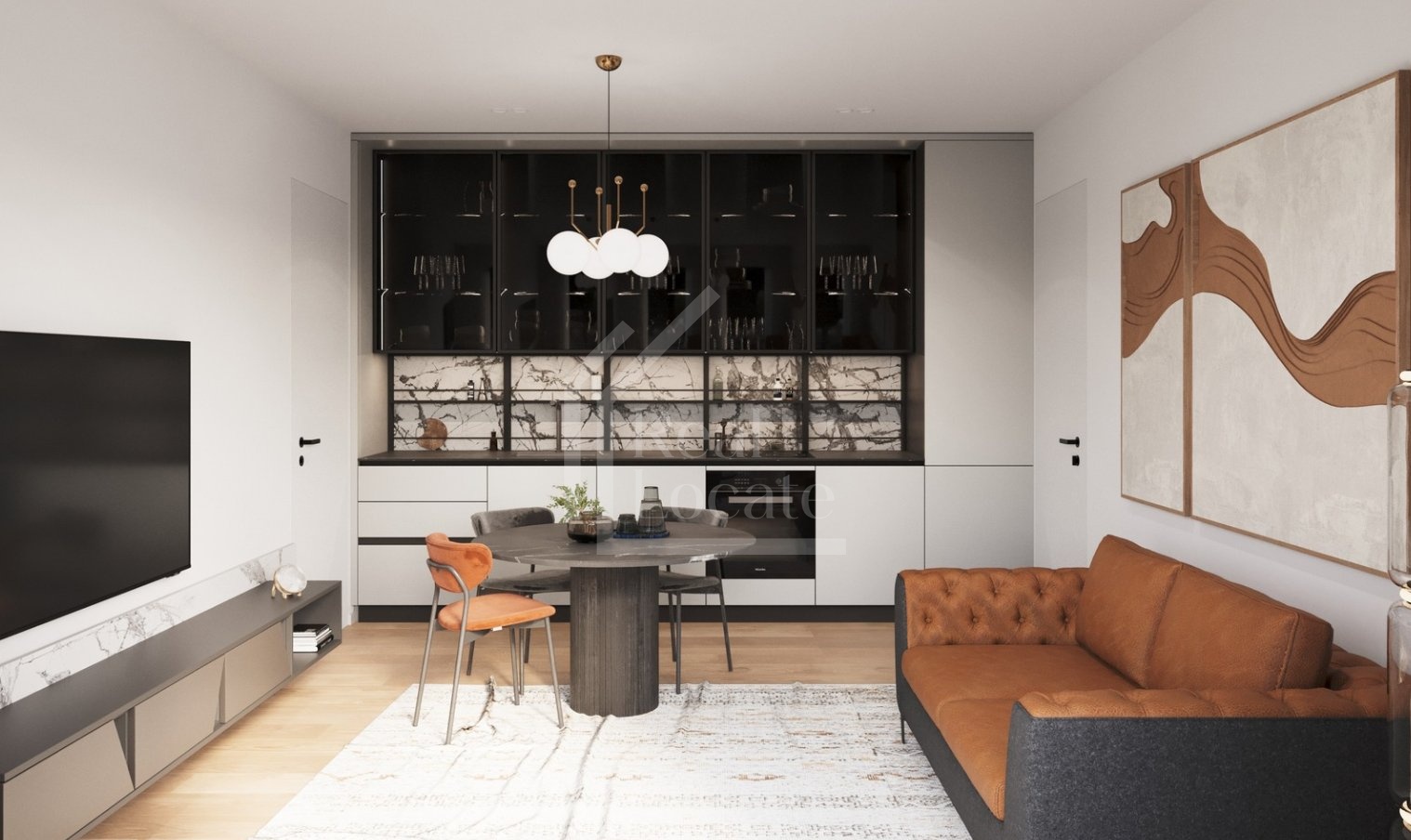 Prodej byt 3+kk, 66,60 m2, Košická, Praha 10 - Vršovice