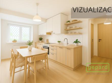 Prodej bytu, 2+1, 56 m²