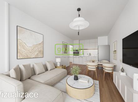 Prodej bytu, 2+kk, 54 m²