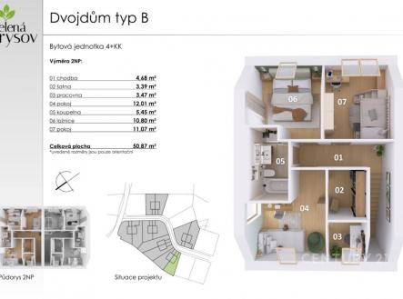 Prodej domu/vily, 105 m²