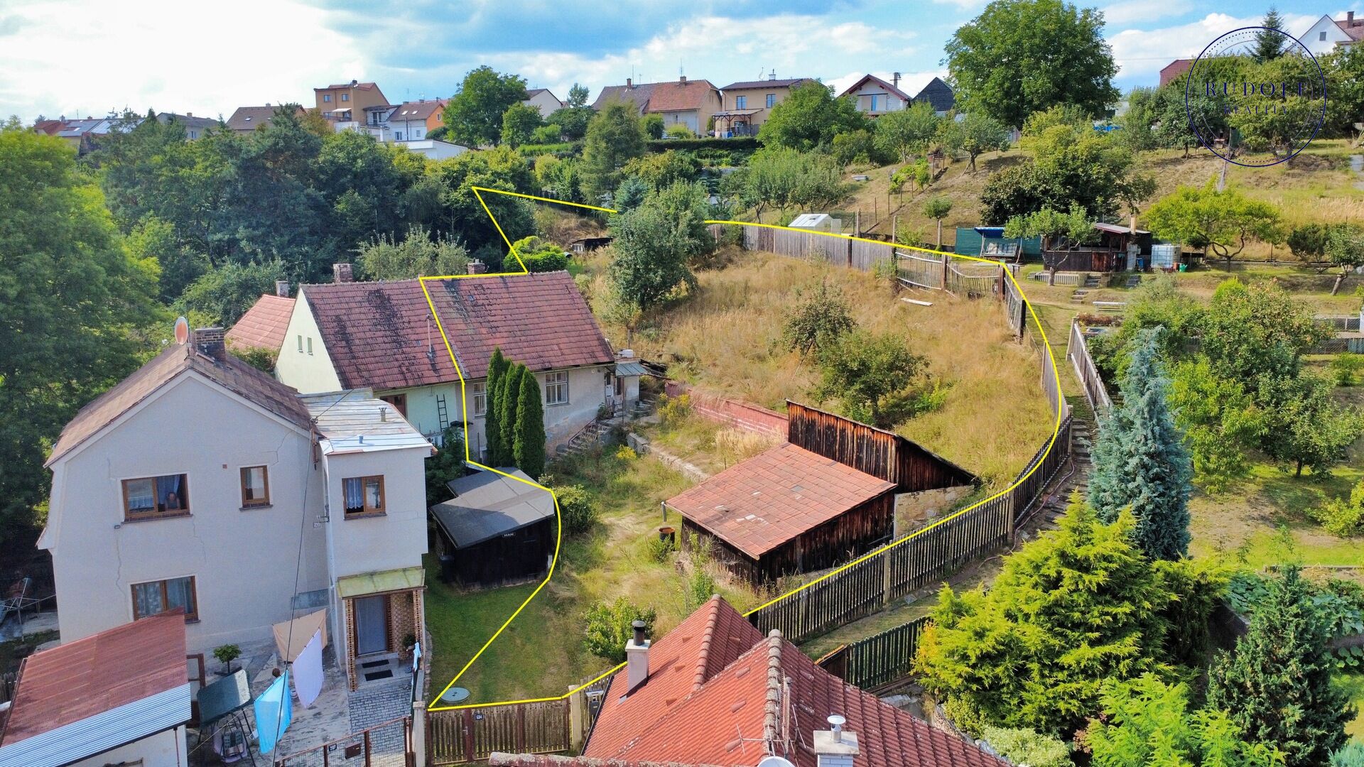Prodej stavebního pozemku 1375 m2, Třemošná
