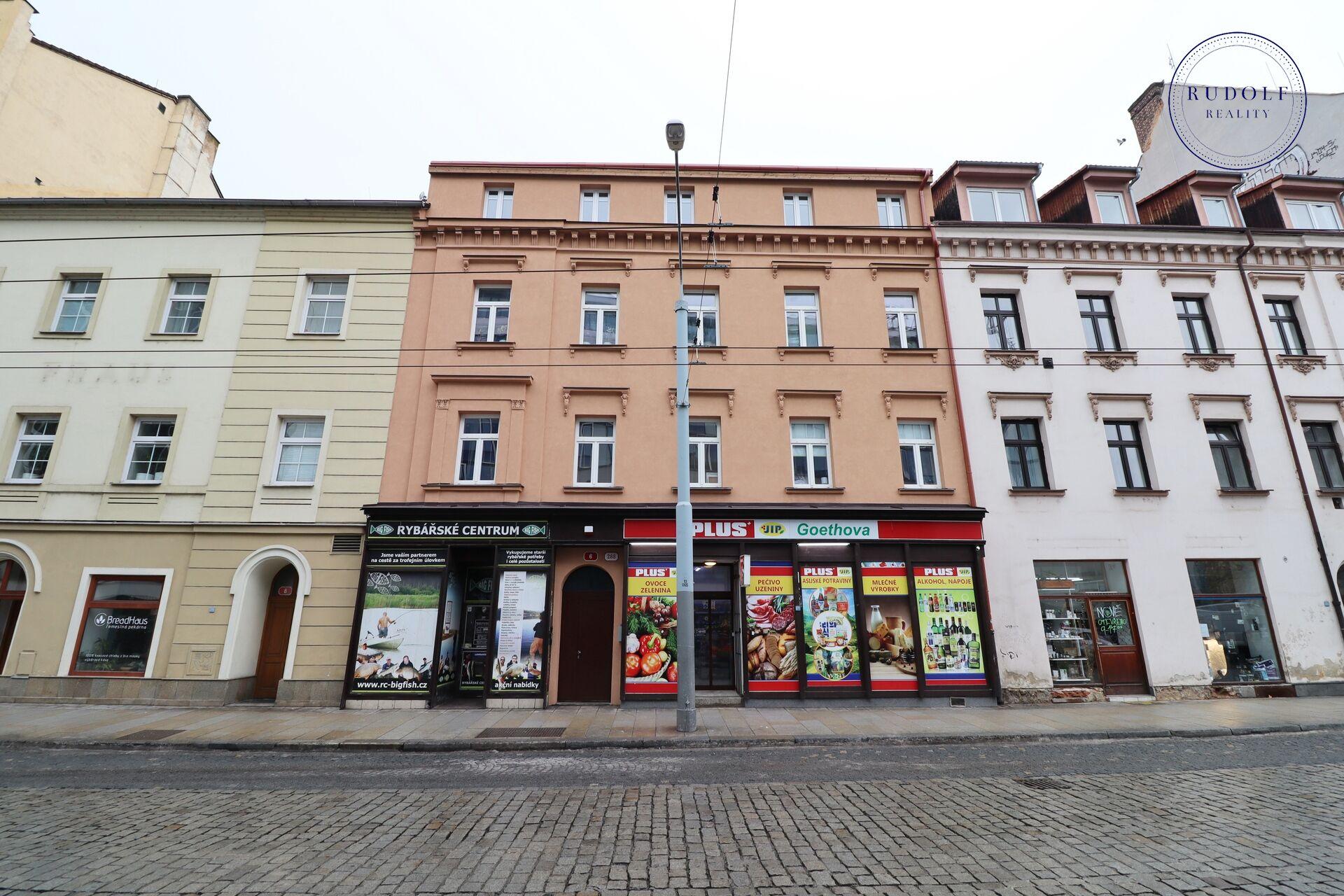 Pronájem bytu 3+kk, 65 m2, ul. Goethova, Plzeň