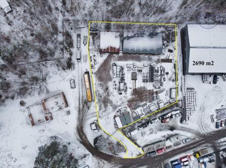 Pronájem pozemku pro komerční výstavbu, 2 690 m²