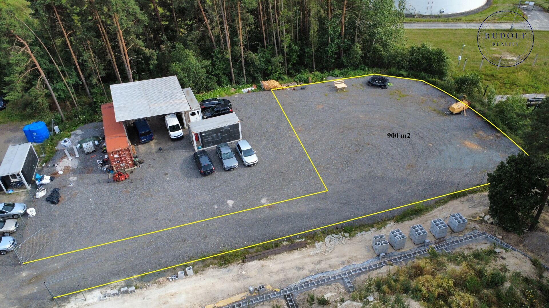 Pronájem komerčního pozemku, 900 m2, Třemošná